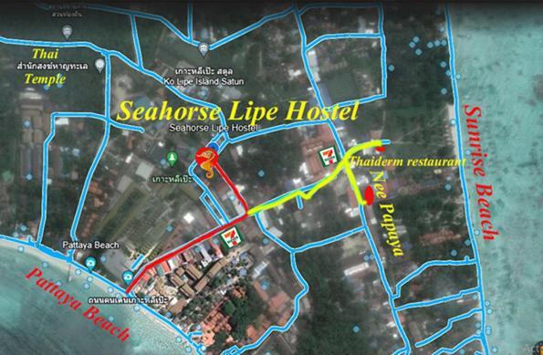 Seahorse Lipe Hostel 外观 照片